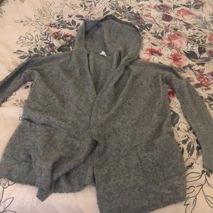Hooded BP cardigan